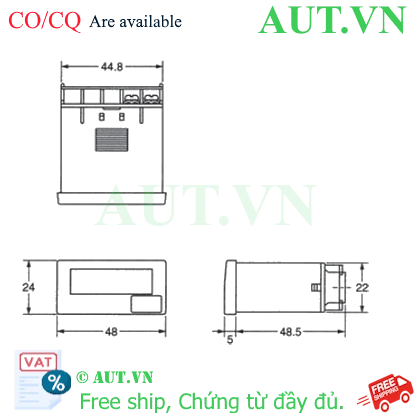 Ảnh của Bộ đếm Omron H7ER-NV1-H