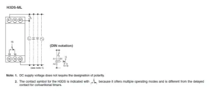 Ảnh của Timer  Omron H3DS-ML AC/DC