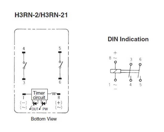 Ảnh của aut.vn Timer  Omron H3RN-2 AC24