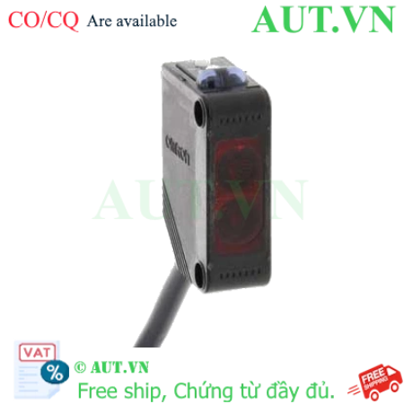 Ảnh của Cảm biến quang Omron E3Z-R81-3 2M - Phản xạ gương PNP, Lọc phân cực, IP67