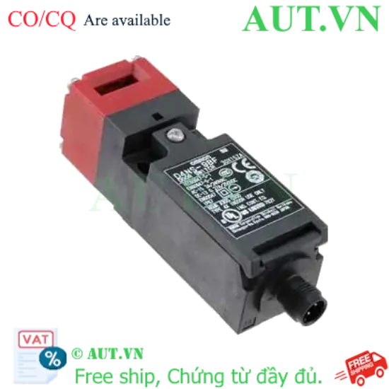 Ảnh của Khóa Cửa An Toàn Omron D4NS-9BF - Tiếp Điểm 2NC, Chuẩn IP67, Kết Nối M12 Chính Hãng