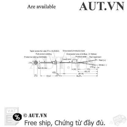 Ảnh của Cảm biến nhiệt độ Omron E52-CA6D-N 8M