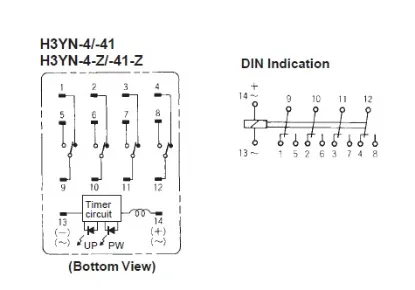 Ảnh của Timer  Omron H3YN-4-Z DC24