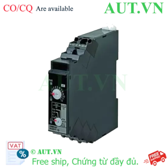 Ảnh của Bộ Định Thời Sao Tam Giác Omron H3DT-G AC/DC24-240 | Siêu Mỏng 17.5mm | Dải 1-120s | Chính Hãng AUT VN