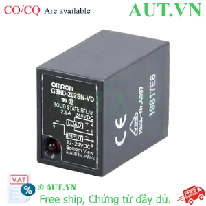 Ảnh của Relay bán dẫn Omron G3HD-202SN-VD DC12-24V - 2A, 240VDC, Zero-Cross