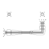 Ảnh của Cable cho cảm biến Autonics C3DH4-5