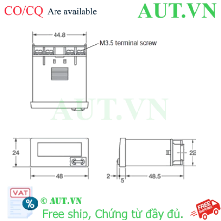 Ảnh của Bộ đếm Omron H7ET-NV1-BH