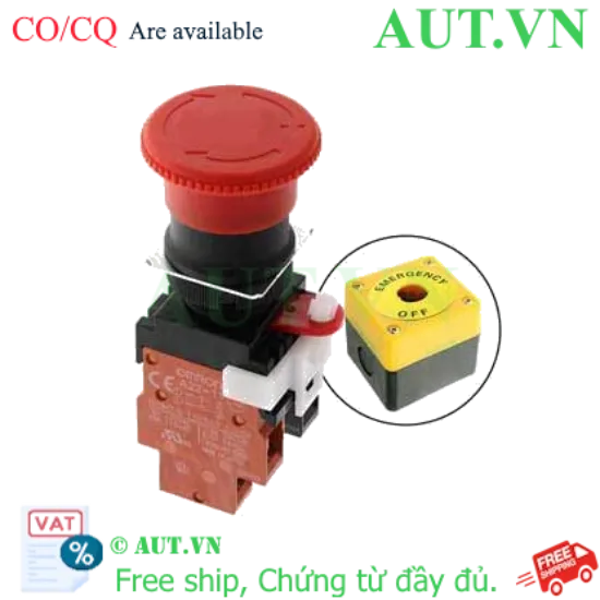Ảnh của Công tắc nút nhấn Omron A22E-M-11B