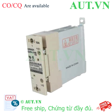 Ảnh của Rơ le bán dẫn Omron G3PA-210B-VD AC24: 3 Pha, 10A, Zero-Cross Chống Nhiễu