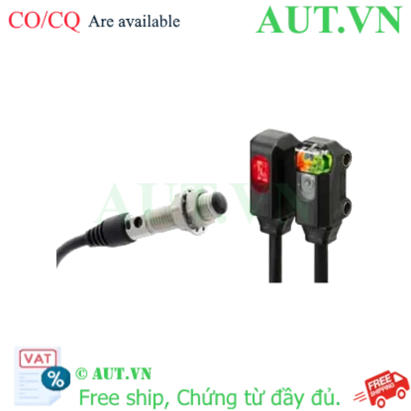 Ảnh của Cảm biến quang Omron E3T-SR44-S 2M | Phản xạ gương, Lọc phân cực, PNP Dark ON