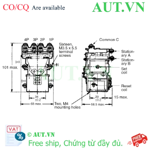 Ảnh của Rơ le trung gian Omron MM4KB AC100/(110)