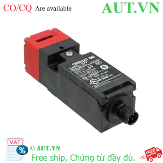 Ảnh của Khóa Cửa An Toàn Omron D4NS-9AF - Tiếp Điểm 1NO+1NC, Chuẩn IP67, Kết Nối M12 Tiện Lợi