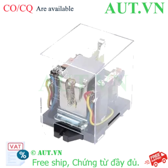Ảnh của Rơ le chốt Omron G4Q-212S AC24 - DPDT 5A, Giữ Trạng Thái, Tiết Kiệm Điện | AUT VN