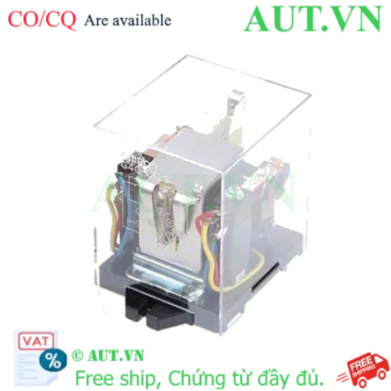 Ảnh của Rơ le chốt Omron G4Q-212S AC24 | DPDT 5A, Giữ trạng thái, Siêu tiết kiệm điện | AUT VN