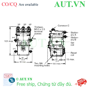 Ảnh của Rơ le trung gian Omron MM3XKB DC24