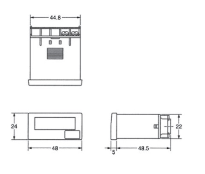 Ảnh của Bộ đếm Omron H7ER-NV-H