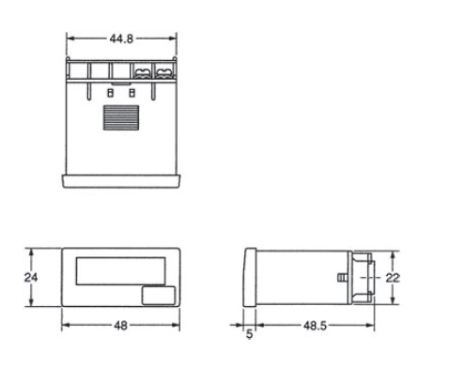 Ảnh của Bộ đếm Omron H7ER-NV-H