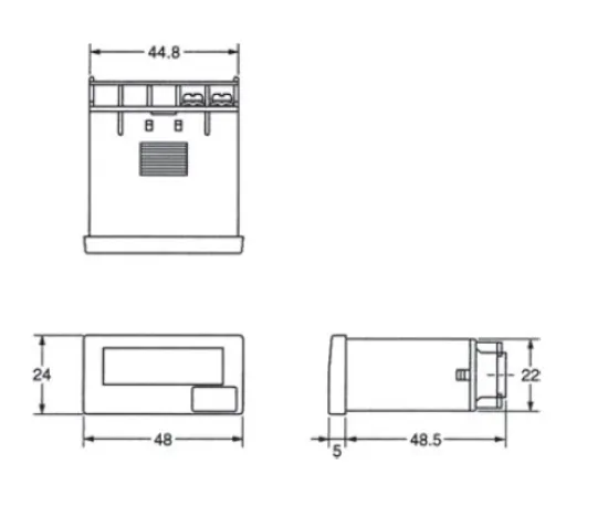 Ảnh của Bộ đếm Omron H7ER-NV-H