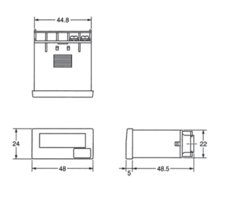 Ảnh của Bộ đếm Omron H7ER-NV-H