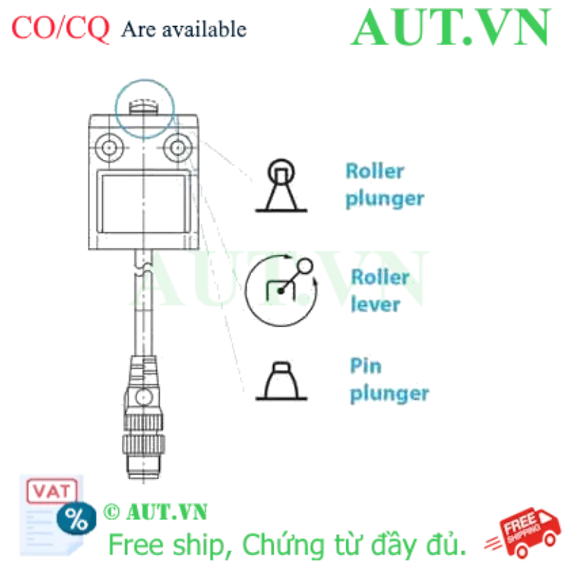 Ảnh của Công tắc hành trình Limit Switch Omron D4C-1002-DK1EJ10