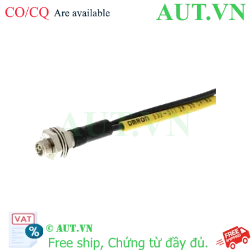 Ảnh của Cảm biến sợi quang Omron E32-D11 5M | Đầu ren M6, Phản xạ trực tiếp, IP67