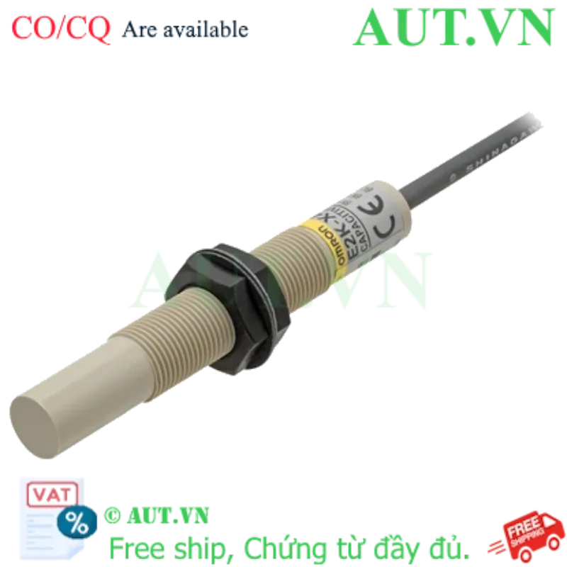 Ảnh của Cảm biến điện dung Omron E2K-X4MF2 M12 | PNP NC, Chống dầu, Phát hiện phi kim
