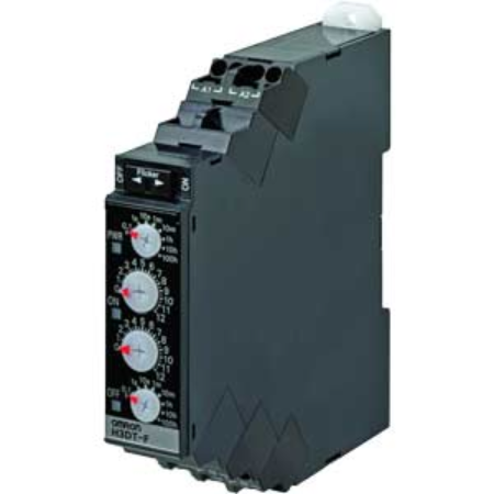 Ảnh của Timer Omron H3DT-F AC/DC 24-240V - Twin Timer Siêu Mỏng 17.5mm, Chính Xác Cao, Chính Hãng AUT VN