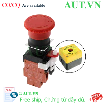 Ảnh của Công tắc nút nhấn Omron A22E-M-02B