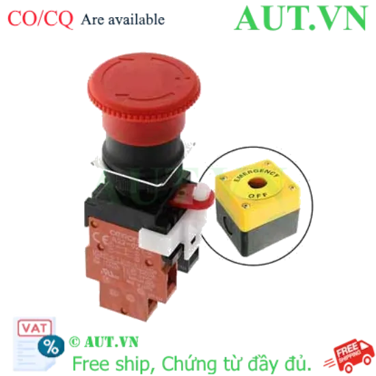 Ảnh của Công tắc nút nhấn Omron A22E-M-02B