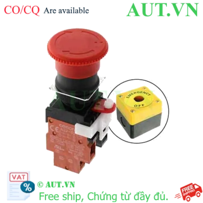 Ảnh của Công tắc nút nhấn Omron A22E-M-02B