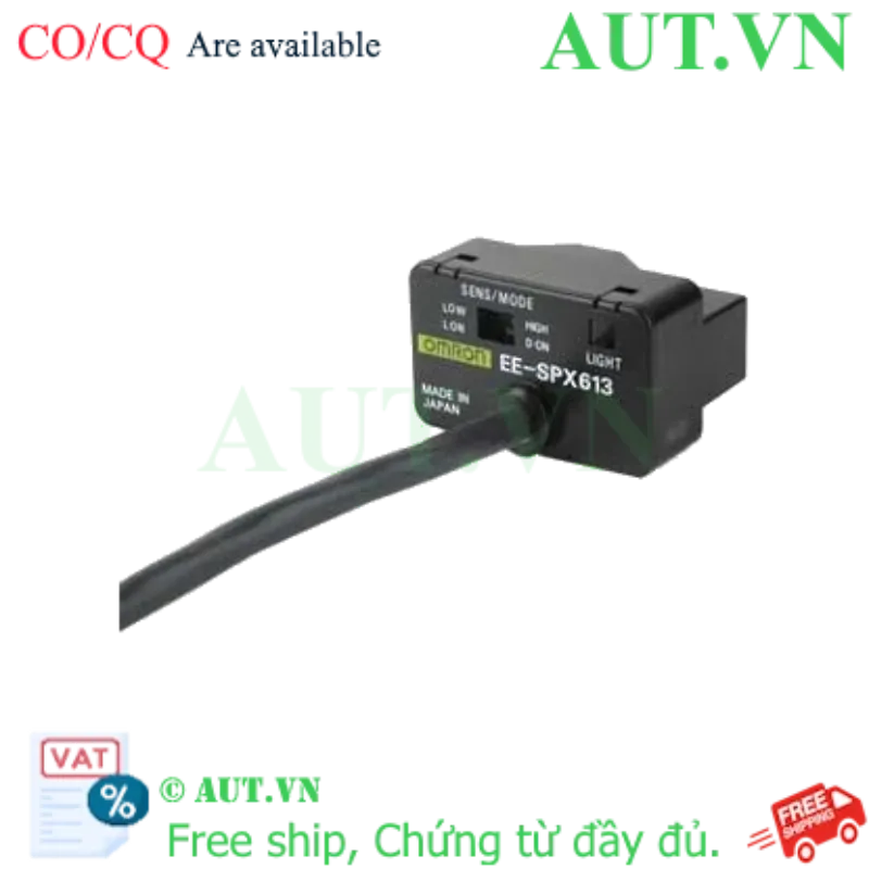 Ảnh của Cảm biến mức chất lỏng Omron EE-SPX613 5M | Kẹp ống 6-13mm, Ngõ ra NPN, Cáp 5m