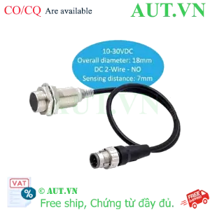 Ảnh của Cảm biến tiệm cận Omron E2E-X7D1-M1GJ M18 | 2 Dây DC, 7mm, Chống dầu
