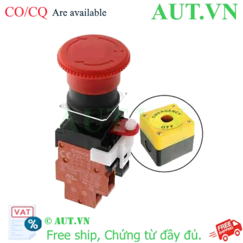 Ảnh của Công tắc nút nhấn Omron A22E-M-12B