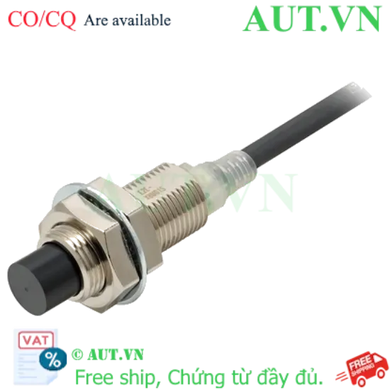 Ảnh của Cảm biến tiệm cận Omron E2E-X8MD1S 5M: M12, Khoảng cách 8mm, NO 2-Wire Chính Hãng