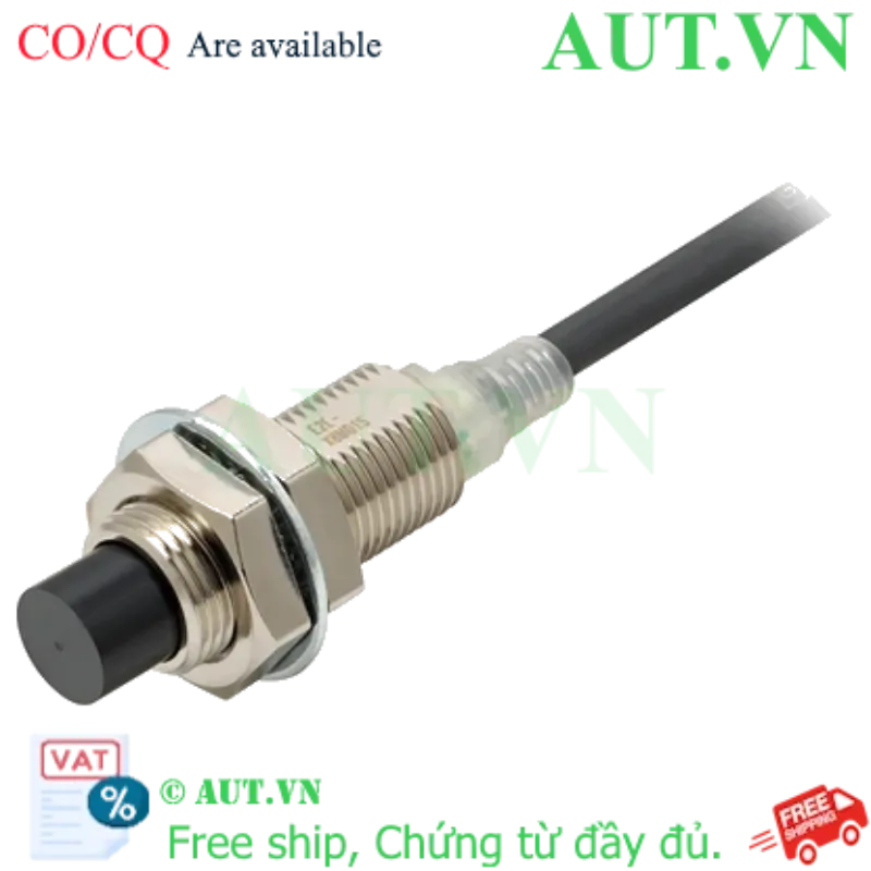Ảnh của Cảm biến tiệm cận Omron E2E-X8MD1S 5M - M12, 8mm, 2 Dây NO Chính Hãng AUT VN