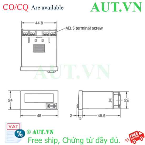 Ảnh của Bộ đếm Omron H7ET-NFV-B