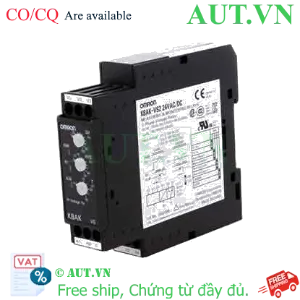 Ảnh của Rơ le bảo vệ điện áp Omron K8AK-VS2 24VAC/DC - Chống quá áp/thấp áp, Slim 22.5mm