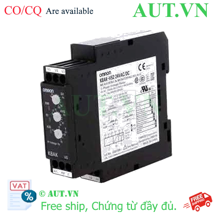 Ảnh của CB chống giật Omron K8AK-VS2 24VAC/DC