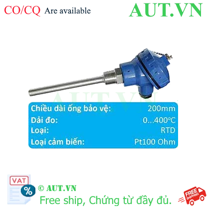 Ảnh của Cảm biến nhiệt độ Omron E52MY-PT20C D6.3MM SUS316