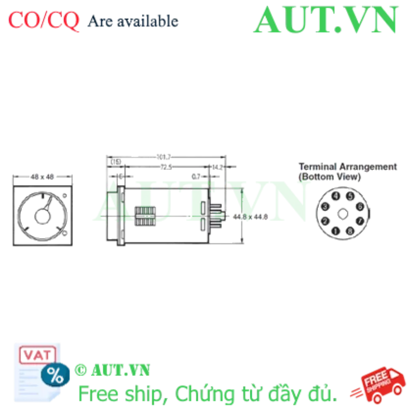Ảnh của Đồng hồ nhiệt Omron E5C2-R20K AC100-240 0-800