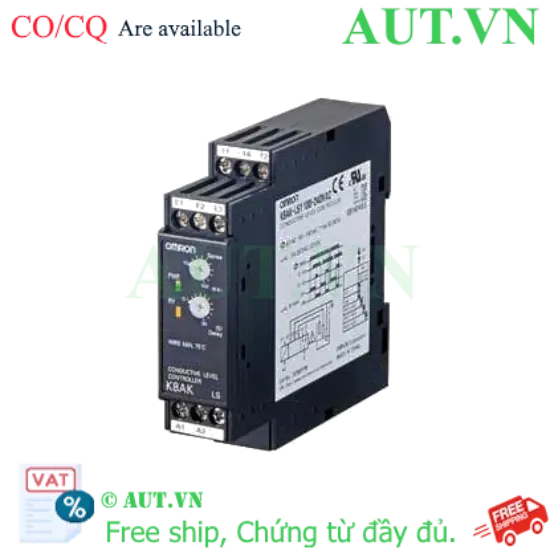 Ảnh của Cảm biến mực nước Omron K8AK-LS1 24VAC/DC - Điều khiển 2 mức, Ngõ ra SPDT, Kết nối 100m