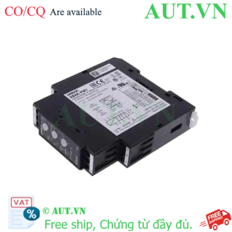 Ảnh của Rơ Le Bảo Vệ Điện Áp 3 Pha Omron K8AK-PW1 | Chống Quá/Thấp Áp, Trễ 0.1-30s