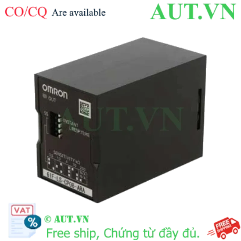 Ảnh của Bộ Điều Khiển Mực Nước Omron 61F-LS-CP08-ARA | 100-240VAC, Độ Nhạy Cao, 2 Mức Báo
