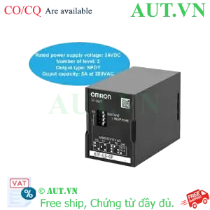 Ảnh của Cảm biến mực nước Omron 61F-LS-CP08-SRB - 24VAC, 2 Mức Báo, Truyền xa 4km