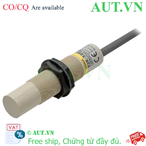 Ảnh của Cảm Biến Điện Dung Omron E2K-X8MF2 | M18, PNP NC, 8mm - Phát Hiện Phi Kim Chính Xác, IP66, Chính Hãng AUT VN