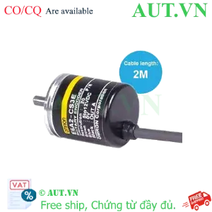 Ảnh của Encoder Omron E6A2-CS3E 20P/R 2M - Ngõ Ra NPN, Trục 4mm, Độ Chính Xác Cao