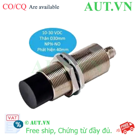 Ảnh của Cảm biến tiệm cận Omron E2E-X40MC1L30-M1 | M30, Phát hiện 40mm, Chuẩn IP69K Siêu Bền