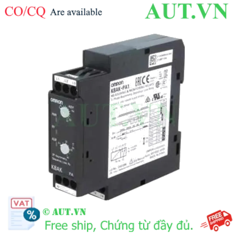 Ảnh của Rơ le bảo vệ pha Omron K8AK-PA1 - Chống mất pha, đảo pha, lệch pha | AUT VN