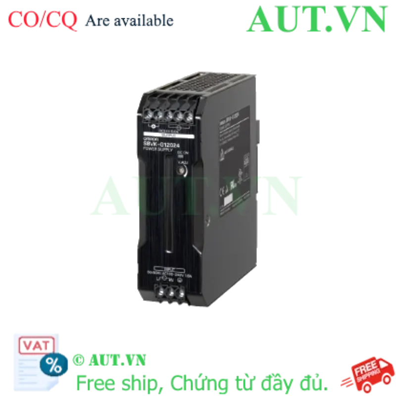 Ảnh của Bộ Nguồn Omron S8VK-G12024 (24V 5A 120W) - Slim, Lắp DIN Rail, Chính Hãng AUT VN