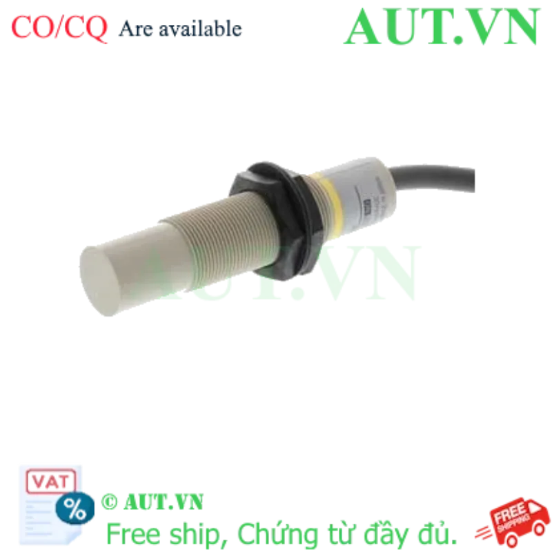 Ảnh của Cảm Biến Điện Dung Omron E2K-X8MF1 5M - M18, PNP NO, Phát Hiện Đa Vật Liệu (Nhựa, Nước, Gỗ)